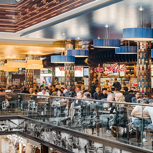Der Mall of Berlin Foodcourt Der Mall of Berlin Foodcourt